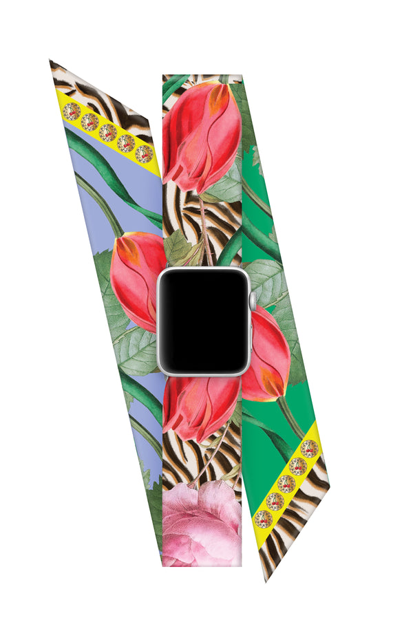 CAPRI APPLE WATCH SCARF BAND (CONNECTORS INCLUDED)