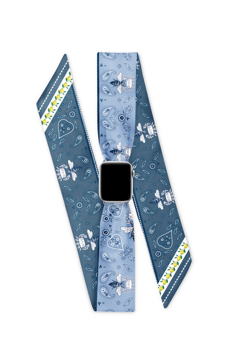 ELLA APPLE WATCH SCARF BAND (CONNECTORS INCLUDED)