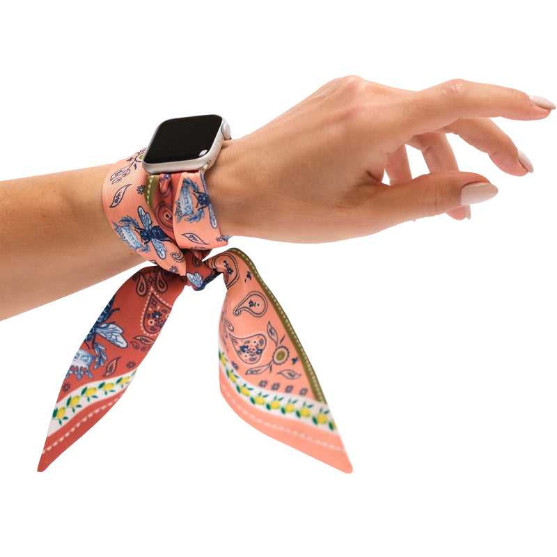 LANA APPLE WATCH SCARF BAND (CONNECTORS INCLUDED)