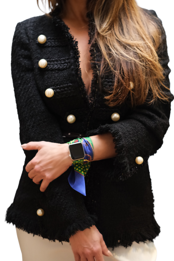 DUBLIN APPLE WATCH SCARF BAND (CONNECTORS INCLUDED)