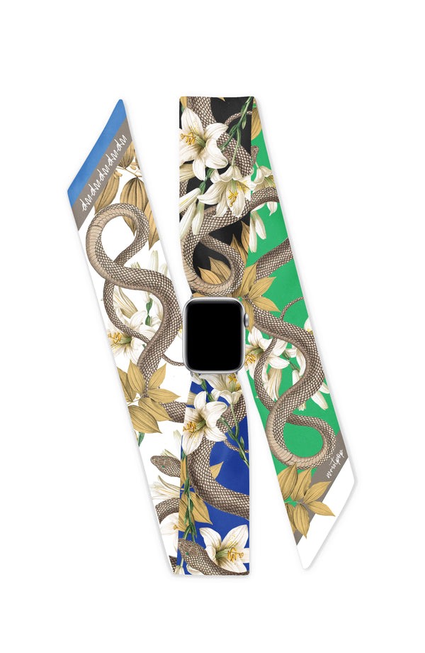 FOURPLAY VENOM 4 APPLE WATCH SCARF BAND (CONNECTORS INCLUDED)