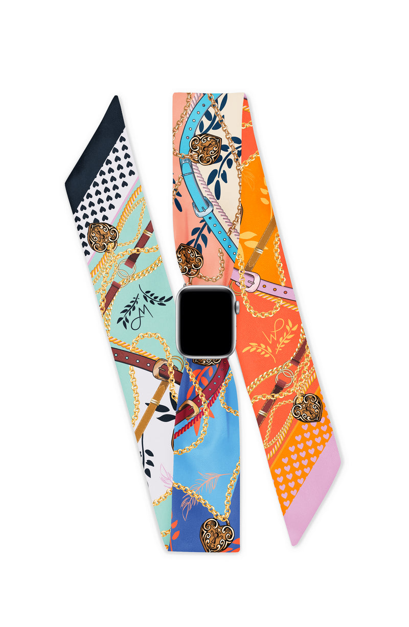 FOURPLAY 4 APPLE WATCH SCARF BAND (CONNECTORS INCLUDED)