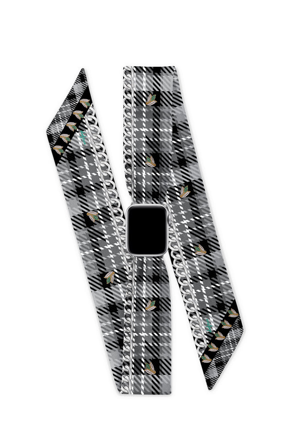 DIONNE APPLE WATCH SCARF BAND (CONNECTORS INCLUDED)